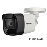 4K Bullet Camera B4K-TURBO HD / IR EXIR up to 30 mts / 2.8 mm Lens / IP67 /12VDC