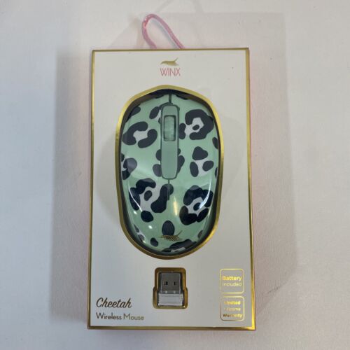 Winx Cheetah Wireless Mouse Battery Included WX-M230E Plug-n-Play Easy Setup