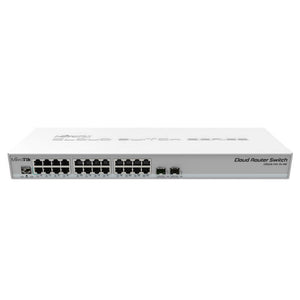Mikrotik CRS326-24G-2S+RM Cloud Router Switch, 24xGbit LAN, 2xSFP+, Rackmount