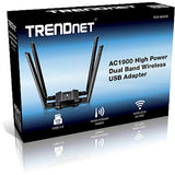 TrendNet TEW-809UB AC1900 High Power Dual Band Wireless USB Adapter