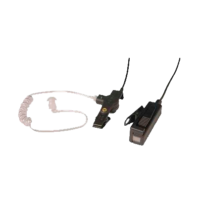 Otto V1-10822 - Two Wire Palm Microphone and Earphone Pofessional Surveillance Kit