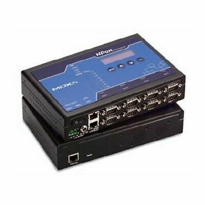 NEW NPORT 5610-8-DT-J Moxa Americas 8-Port RS-232 Desktop Device Server