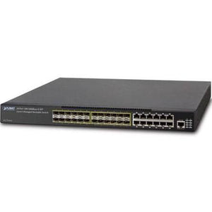 Planet XGS3-24242 24-Port 100/1000X SFP w/ 4 Optional 10G Managed Stackable Switch